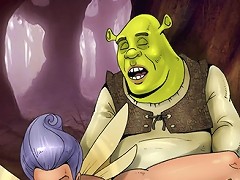Shreks Shemale Girlfriends Giving Him A Hard Time