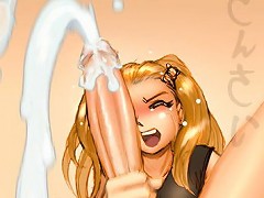 Anal Action For Horny Anime Dickgirl